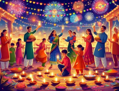 Diwali celebration