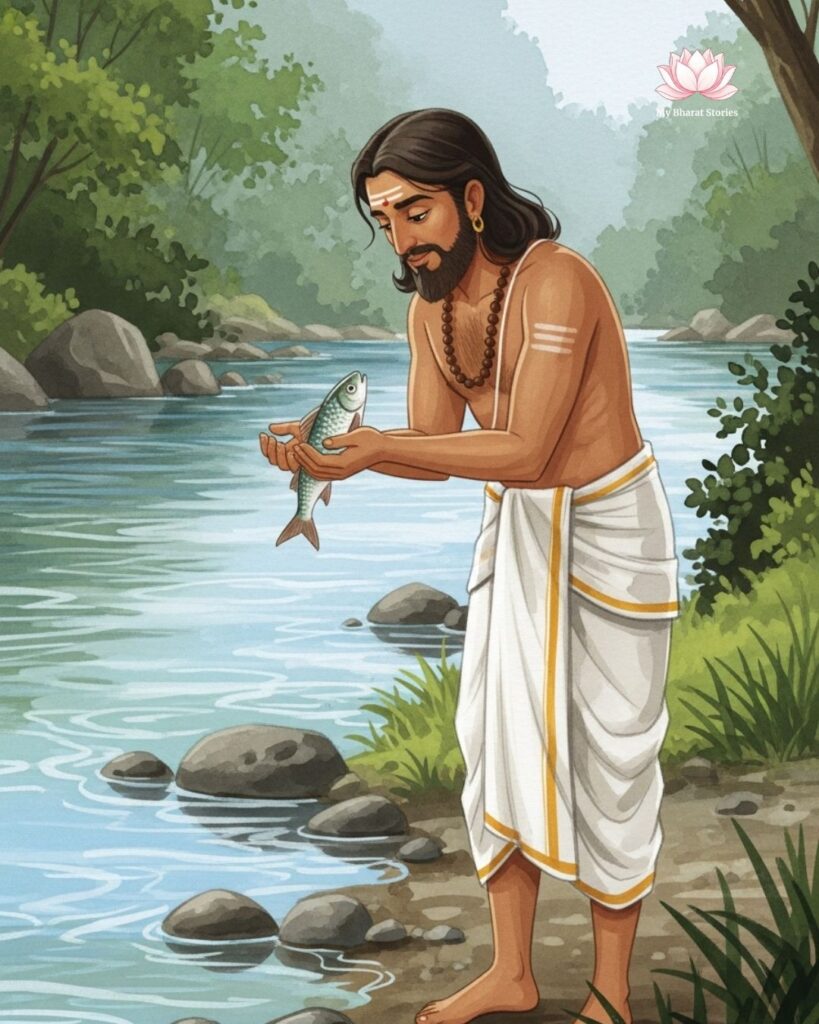 The Fish in Manu’s Hands