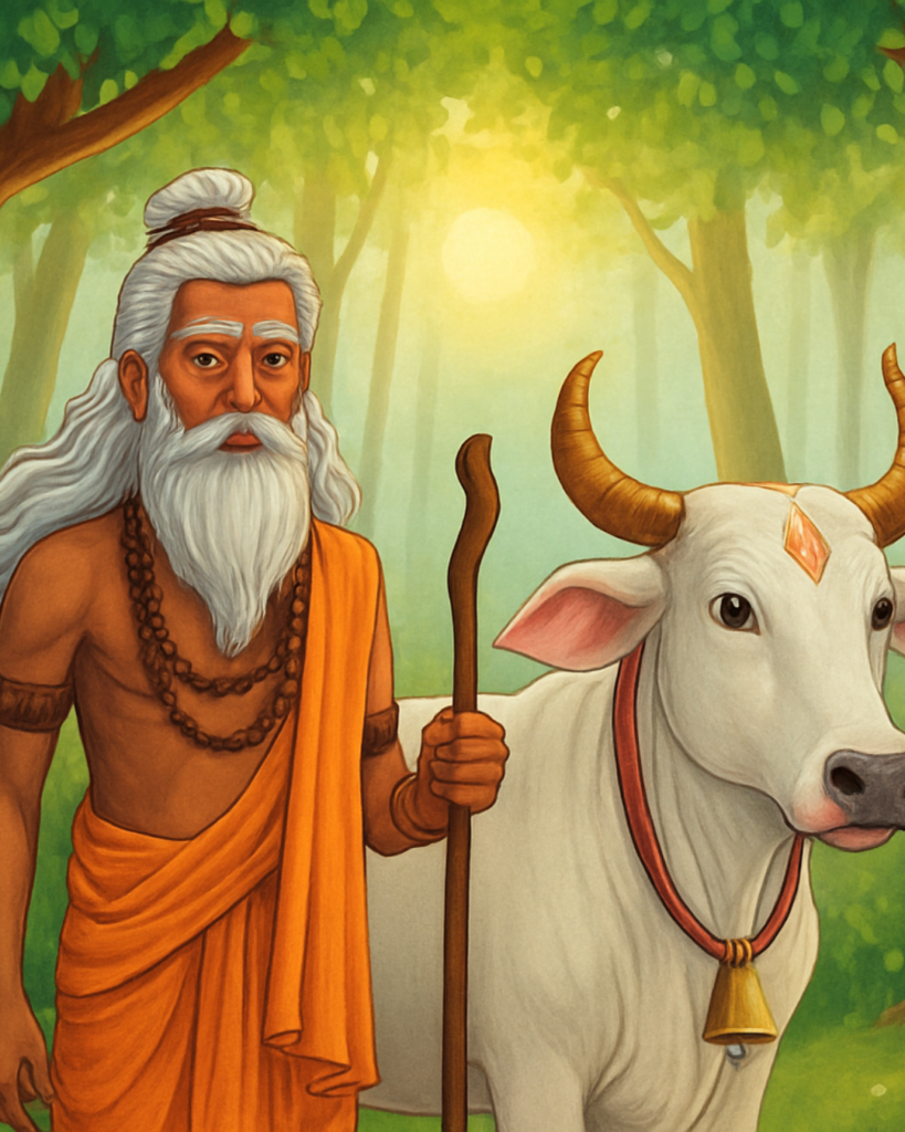 Vashistha’s Kamadhenu Wish: How One Sage’s Cow Shaped Cosmic Order