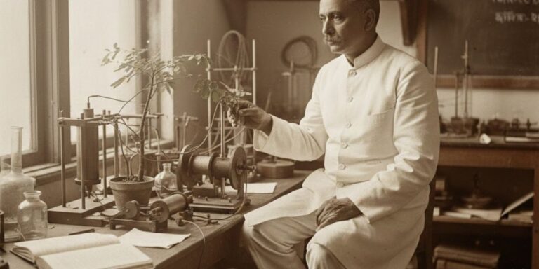 J.C. Bose’s Plant Pulse: Bengali Genius Who First Felt a Flower’s Heartbeat